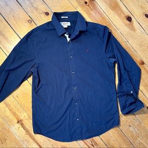 🐧 Original Penguin Classic Fit Striped Button Down Medium